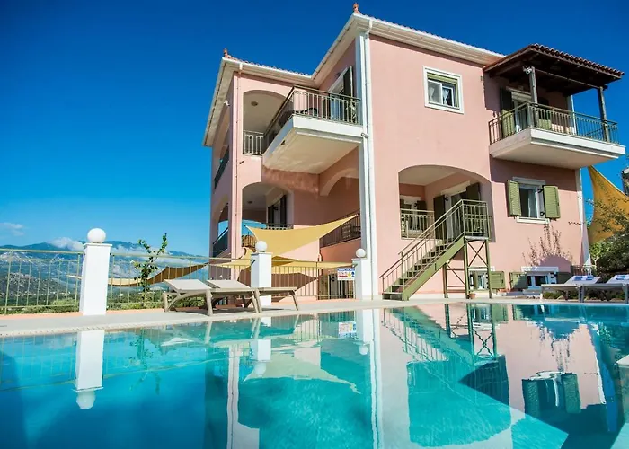 빌라 Eleftheria, - Spacious Luxury With Pool And Stunning Views Lakíthra