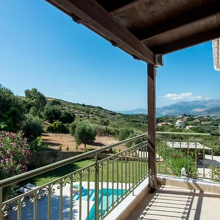 Villa Eleftheria, - Spacious Luxury With Pool And Stunning Views Lakíthra