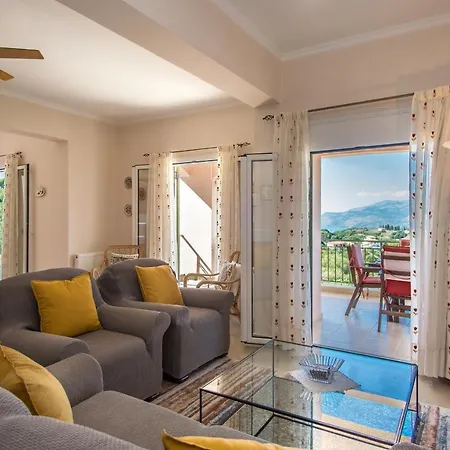 Villa Eleftheria, - Spacious Luxury With Pool And Stunning Views Lakíthra